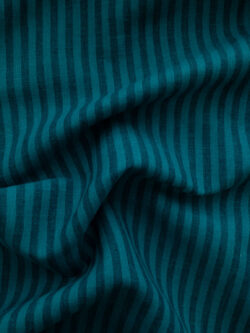 Utopia Washed Linen/Cotton - Yarn Dyed Stripe - Jewel