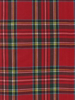 Yarn Dyed Cotton - House of Wales Plaids - Red