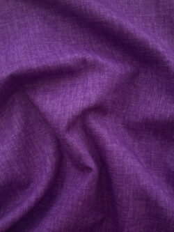 Japanese - Cotton Shirting - Distressed Solid - Purple