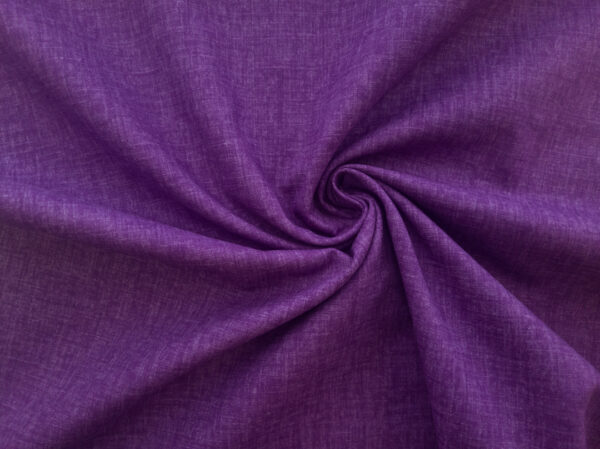 Japanese - Cotton Shirting - Distressed Solid - Purple