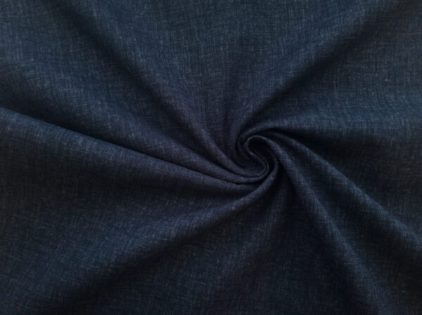 Japanese - Cotton Shirting - Distressed Solid - Indigo