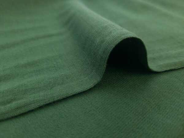 Designer Deadstock - Wool Jersey - Leaf
