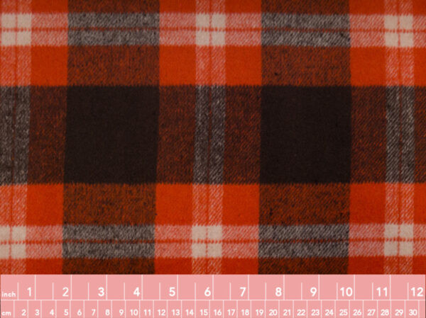 Designer Deadstock - Wool/Polyester Flannel - Ken