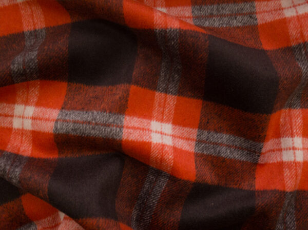 Designer Deadstock - Wool/Polyester Flannel - Ken