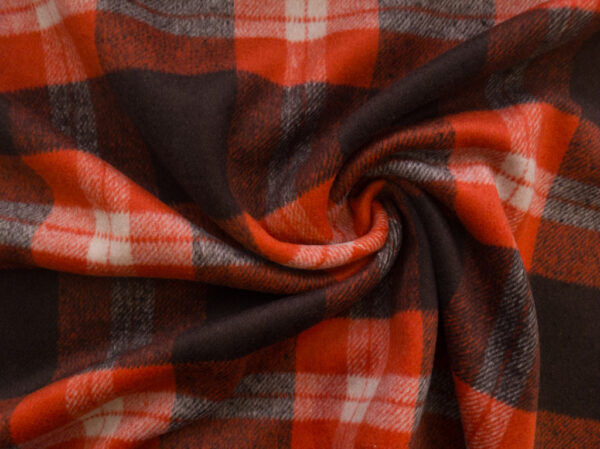 Designer Deadstock - Wool/Polyester Flannel - Ken