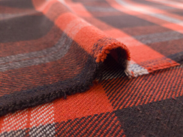 Designer Deadstock - Wool/Polyester Flannel - Ken