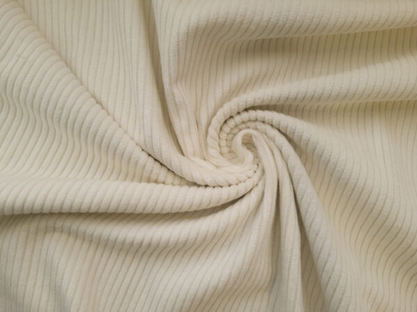 Lady McElroy - Dakota - 4.5 Wale Cotton Corduroy – Ivory