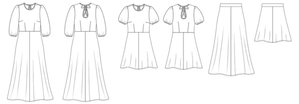 Papercut  Lulee Dress & Skirt UK 6-20