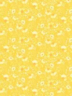 Quilting Cotton - Meadowland - Candy Cones - Golden Yellow