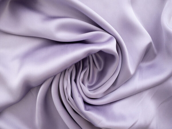 Designer Deadstock - Silk Charmeuse - Periwinkle