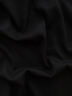 Designer Deadstock - Stretch Rayon Challis - Black