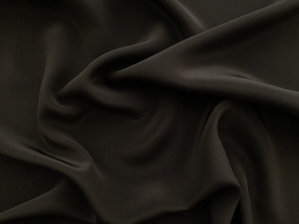 Designer Deadstock - Silk Crepe de Chine - Earth