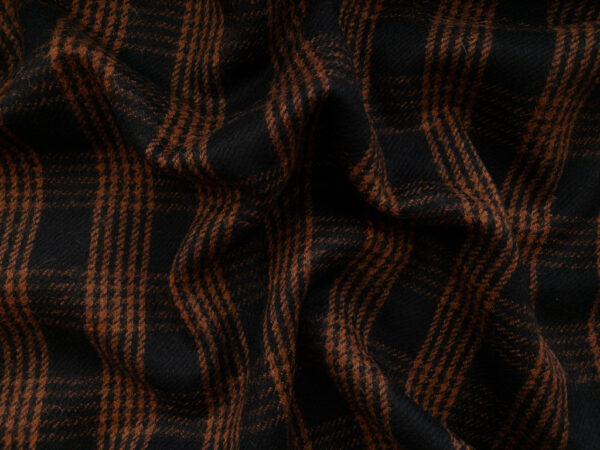 British Designer Deadstock - Wool/Polyester Coating - Rowlf