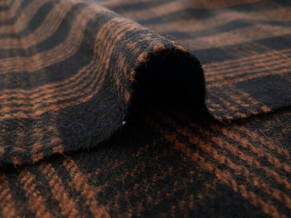 British Designer Deadstock - Wool/Polyester Coating - Rowlf