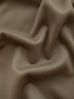 European Designer Deadstock – Wool/Cashmere Blend Coating - Fawn
