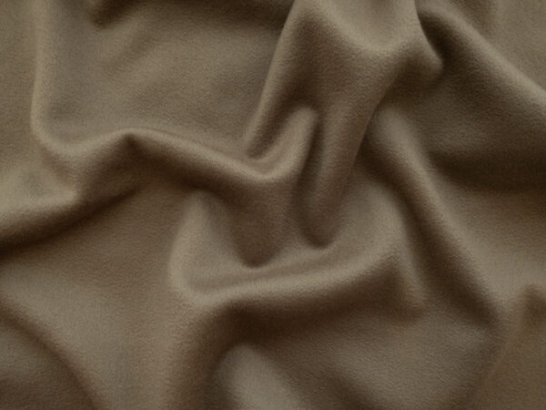 European Designer Deadstock – Wool/Cashmere Blend Coating - Fawn