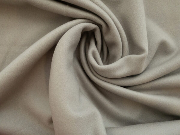 European Designer Deadstock – Wool/Cashmere Blend Coating - Sand