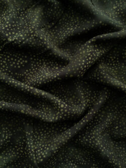 Rayon Batik - Batiks by Mirah - Jingle and Jungle - Dots - Forest