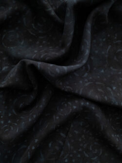 Rayon Batik - Batiks by Mirah - Jingle and Jungle - Whirlpool - Charcoal