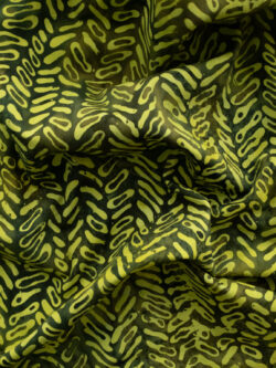 Cotton Batik - Batiks by Mirah - Fronds - Green