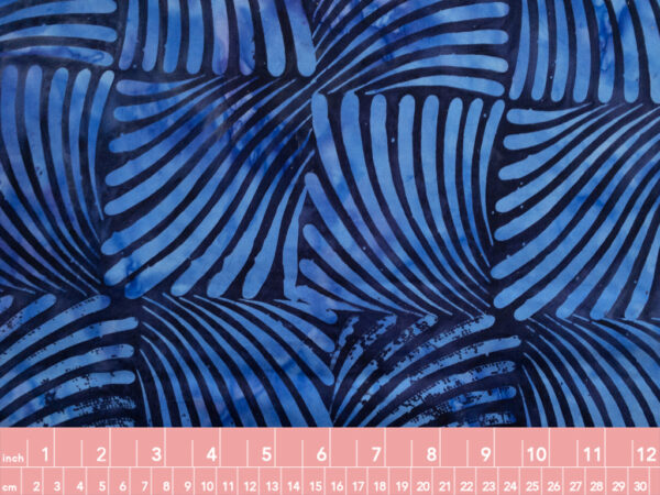 Cotton Batik - Batiks by Mirah - Tiles - Blue