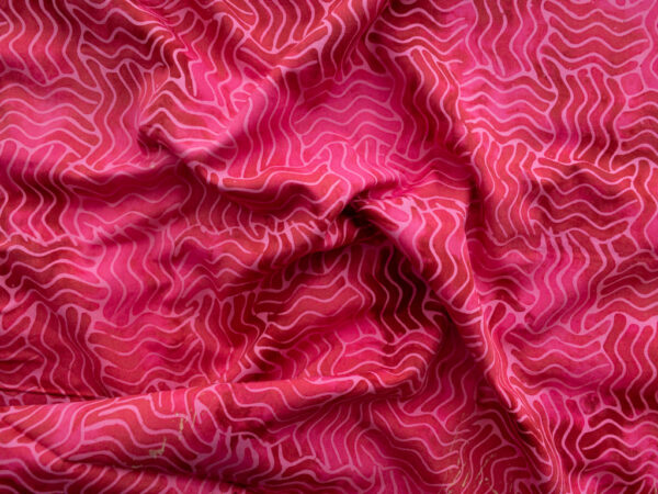 Cotton Batik – Batiks by Mirah – Tessellations – Fuchsia