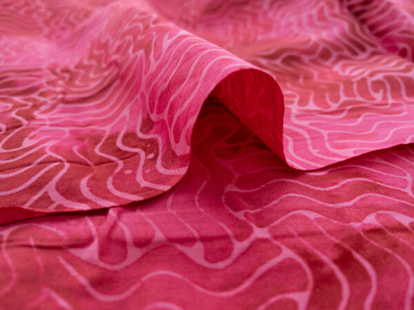 Cotton Batik – Batiks by Mirah – Tessellations – Fuchsia