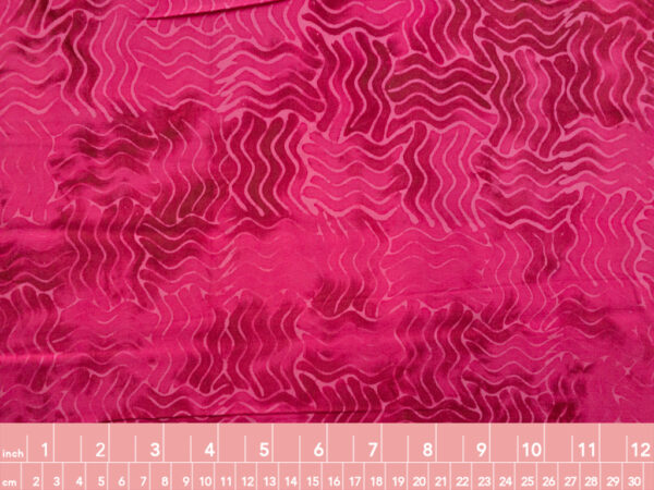 Rayon Batik - Batiks by Mirah - Tessellations - Fuchsia