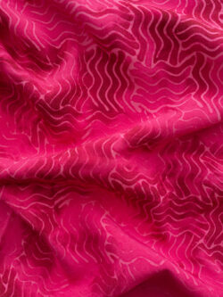 Rayon Batik - Batiks by Mirah - Tessellations - Fuchsia