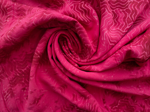 Rayon Batik - Batiks by Mirah - Tessellations - Fuchsia