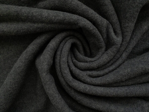 Boiled Wool/Viscose - Cool Grey