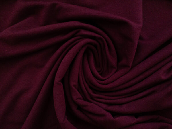 Bamboo/Cotton/Spandex French Terry - Wine