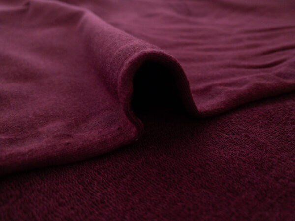 Bamboo/Cotton/Spandex French Terry - Wine