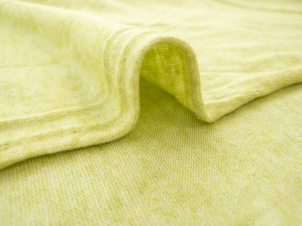 Mathilde Rayon Blend Sweater Knit - Lemon Lime