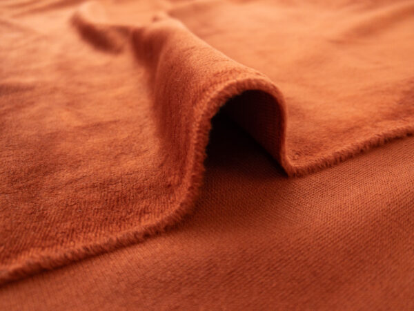 Polyester/Spandex Velour - Pumpkin