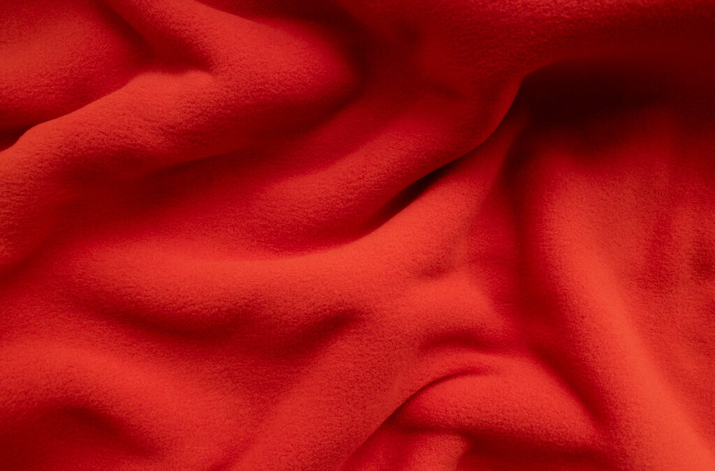 Polyester Polartec 200 Fleece – Paprika