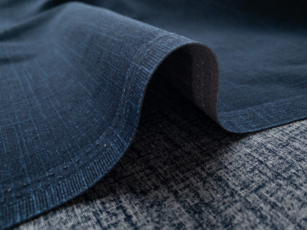 Japanese Cotton Sheeting - Crosshatch - Navy