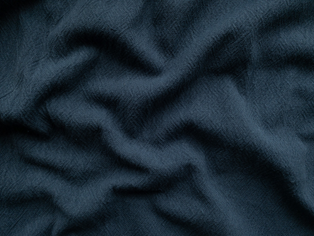 Smokey Blue - Hand Dyed Cross Stitch Fabric