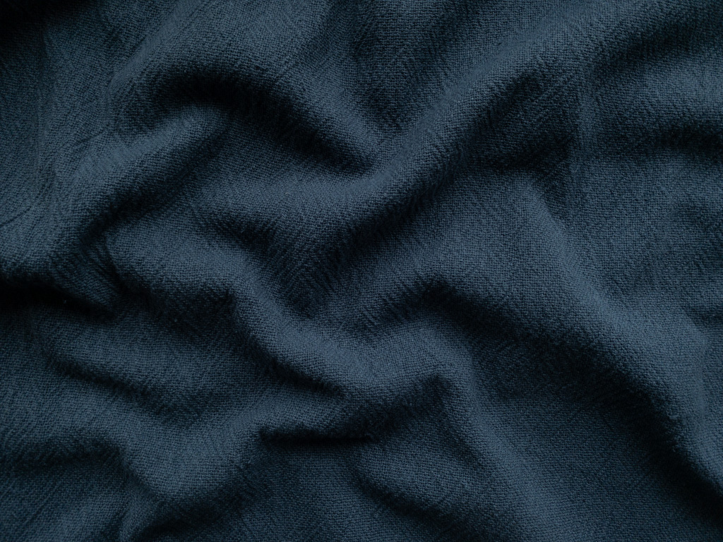 Blue Ivy' Velvet Fabric (Cerulean Blue)