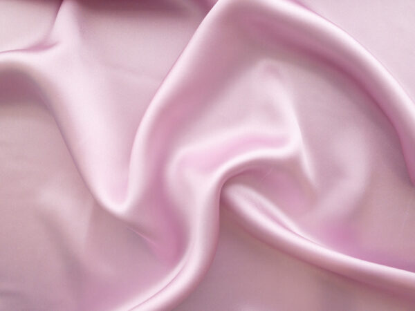 Designer Deadstock - Silk Charmeuse - Petal Pink