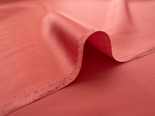 Designer Deadstock - Silk Charmeuse - Desert Coral