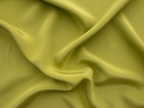 Designer Deadstock - Silk Crepe de Chine - Celery