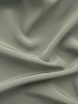 Designer Deadstock - 4-Ply Silk Crepe de Chine - Grey