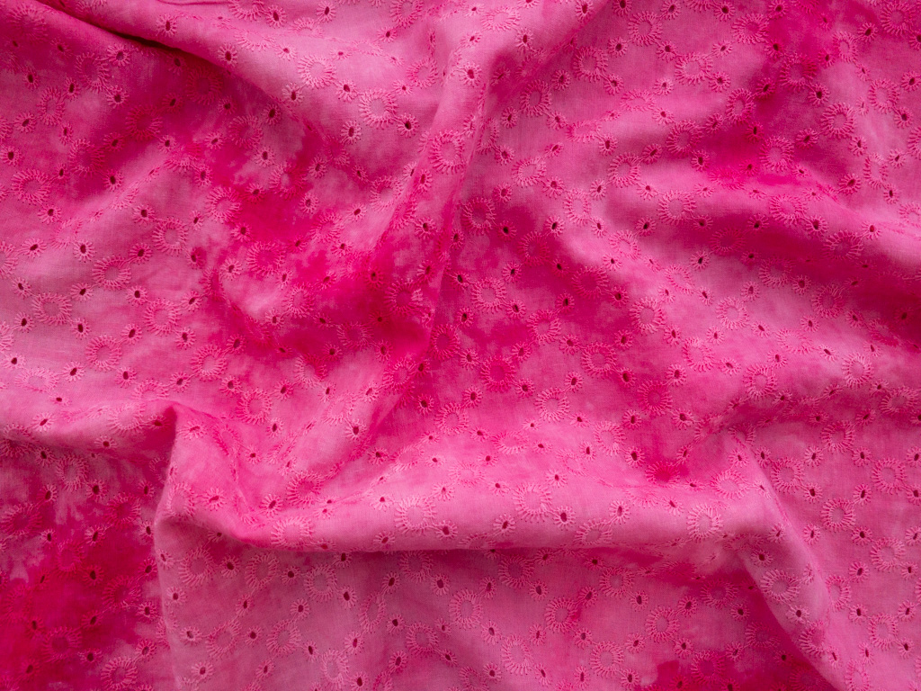 Deep Pink Variegated Knit Fabric – Pound Fabrics