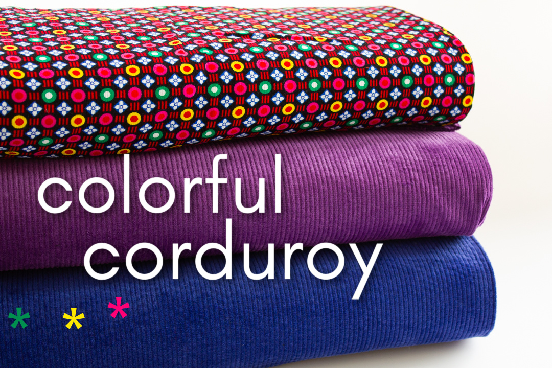 Calling all corduroy - the fabric of the season!