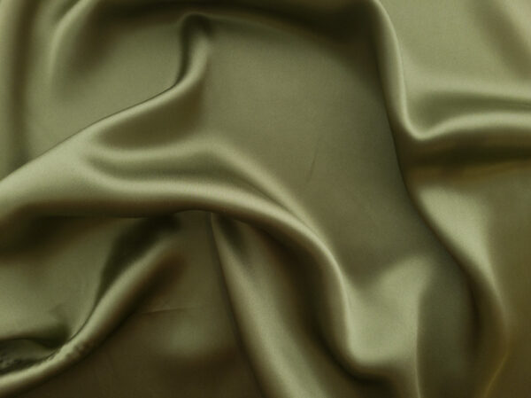 Designer Deadstock - Silk Charmeuse - Sage