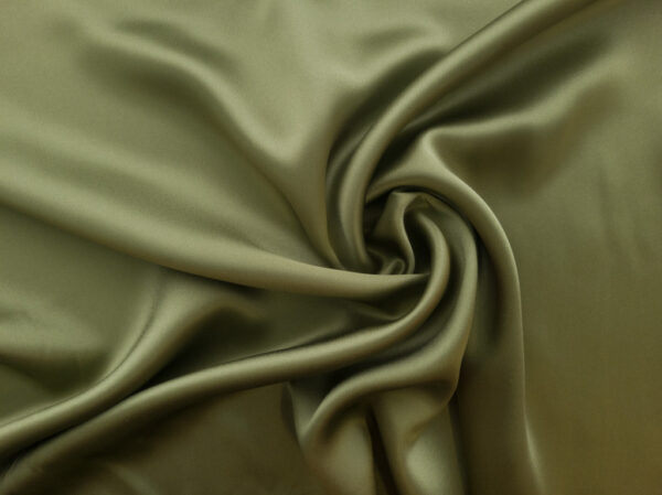 Designer Deadstock - Silk Charmeuse - Sage