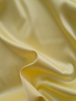 Designer Deadstock - Silk Charmeuse - Soft Yellow