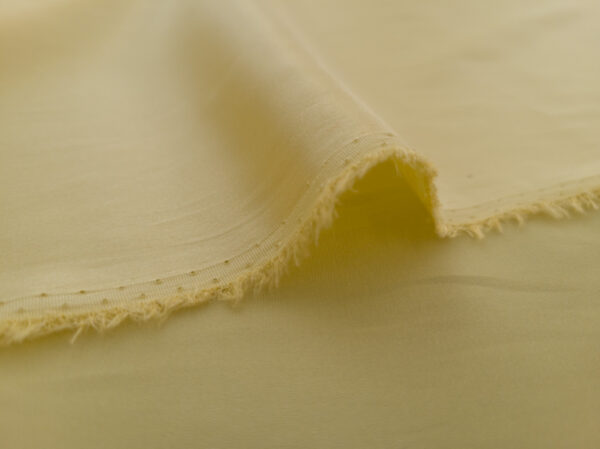 Designer Deadstock - Silk Charmeuse - Soft Yellow