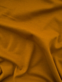 Organic Cotton/Spandex Ribbing – Rust